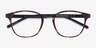 Saunter Swirled Amber PlastiqueMontures de lunettes de vue d'EyeBuyDirect, Vue Rapprochée