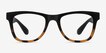 Project Black Tortoise PlasticEyeglass Frames from EyeBuyDirect, Front View