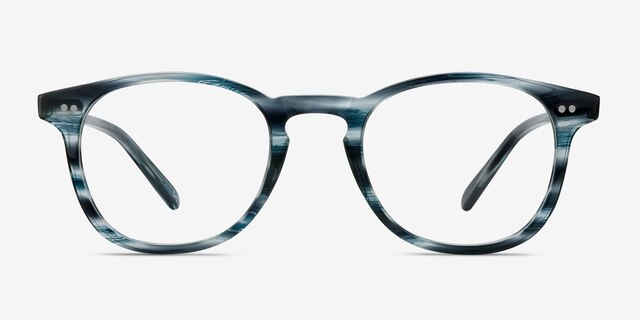Symmetry Ocean Tide AcetateEyeglass Frames from EyeBuyDirect, Front View
