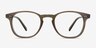 Symmetry Taupe AcetateEyeglass Frames from EyeBuyDirect, Front View