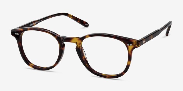 Symmetry Écailles AcétateMontures de lunettes de vue d'EyeBuyDirect, Vue d'Angle
