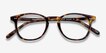 Symmetry Tortoise AcetateEyeglass Frames from EyeBuyDirect, Closed View