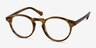 Theory Cognac AcetateEyeglass Frames from EyeBuyDirect, Angle View