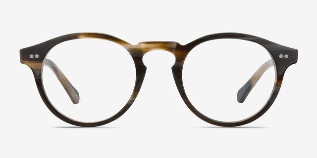 Theory Macchiato AcetateEyeglass Frames from EyeBuyDirect, Front View