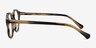 Theory Macchiato AcetateEyeglass Frames from EyeBuyDirect, Side View