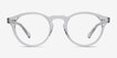 Theory Clear AcetateEyeglass Frames from EyeBuyDirect, Front View
