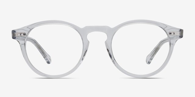Theory Clear AcetateEyeglass Frames from EyeBuyDirect, Front View