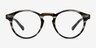 Theory Cafe Noir AcetateEyeglass Frames from EyeBuyDirect, Front View