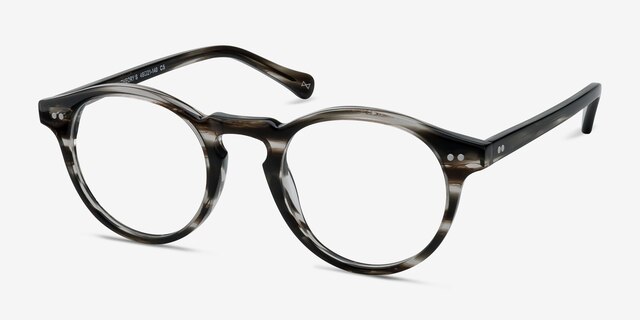 Theory Cafe Noir AcetateEyeglass Frames from EyeBuyDirect, Angle View