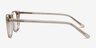 Aurora Champagne AcetateEyeglass Frames from EyeBuyDirect, Side View