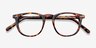 Aurora Warm Tortoise AcetateEyeglass Frames from EyeBuyDirect, Closed View