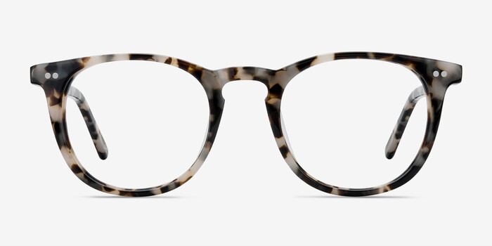 Aurora Flecked Ivory Acetate Eyeglass Frames from EyeBuyDirect