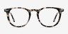 Aurora Flecked Ivory AcetateEyeglass Frames from EyeBuyDirect, Front View
