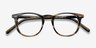 Aurora Striped AcetateEyeglass Frames from EyeBuyDirect, Closed View
