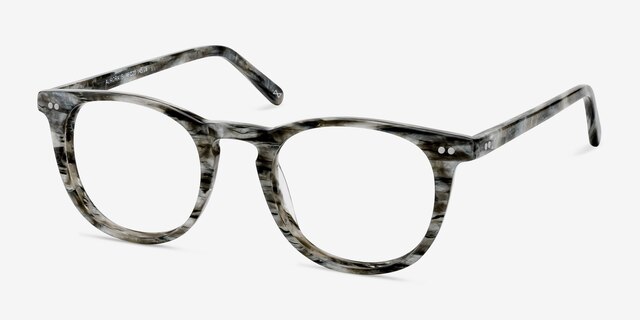 Aurora Stone AcetateEyeglass Frames from EyeBuyDirect, Angle View