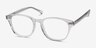 Lucid Transparent AcétateMontures de lunettes de vue d'EyeBuyDirect, Vue d'Angle