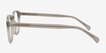 Lucid Clear Gray AcetateEyeglass Frames from EyeBuyDirect, Side View