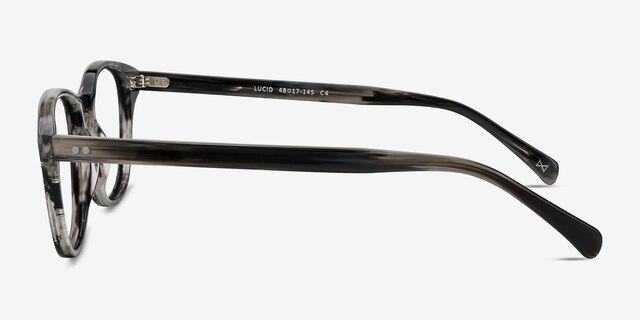 Lucid London Fog AcetateEyeglass Frames from EyeBuyDirect, Side View