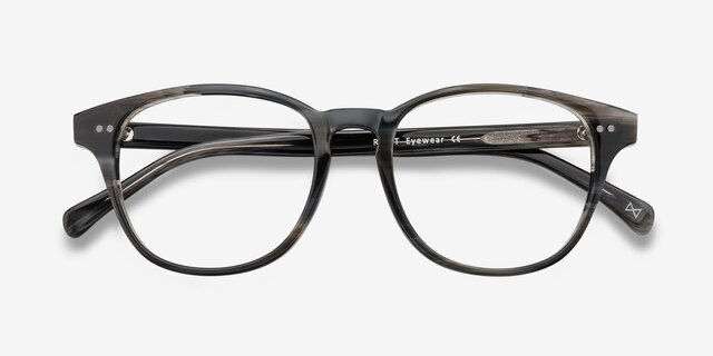 Lucid London Fog AcetateEyeglass Frames from EyeBuyDirect, Closed View