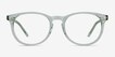 Aura Clear Jade AcetateEyeglass Frames from EyeBuyDirect, Front View