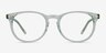 Aura Clear Jade AcétateMontures de lunettes de vue d'EyeBuyDirect, Vue de Face