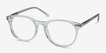 Aura Clear Jade AcetateEyeglass Frames from EyeBuyDirect, Angle View