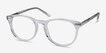 Aura Translucent AcetateEyeglass Frames from EyeBuyDirect, Angle View