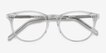 Aura Translucent AcetateEyeglass Frames from EyeBuyDirect, Closed View