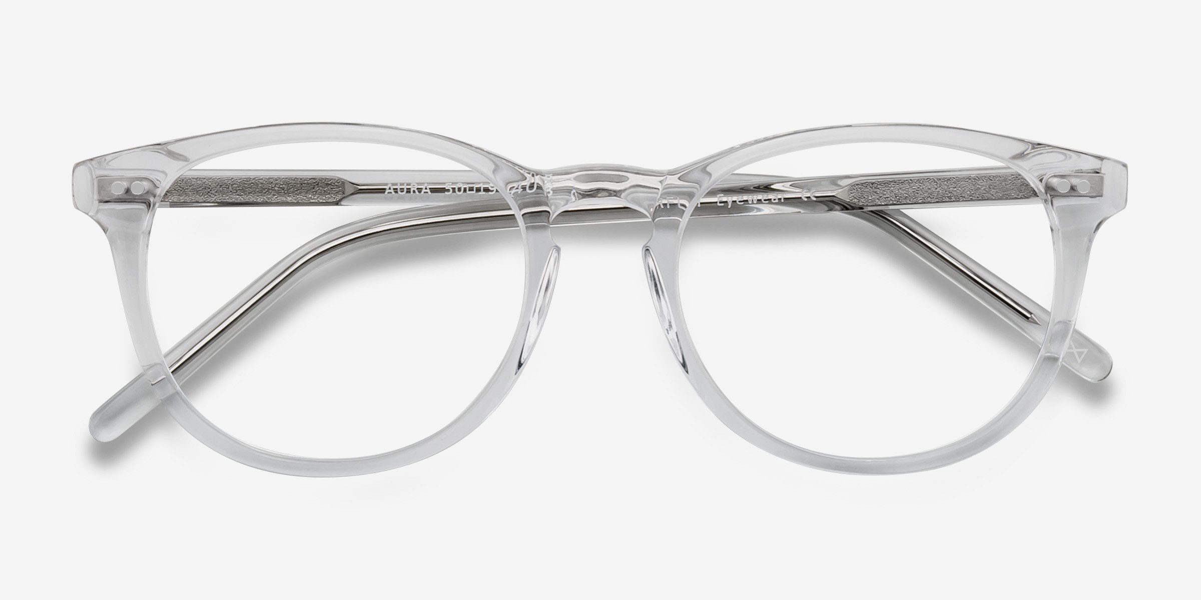 Aura Round Translucent Glasses for Women | Eyebuydirect