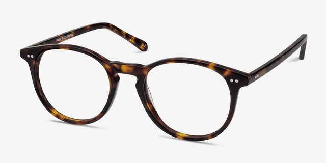 Prism Tortoise AcetateEyeglass Frames from EyeBuyDirect, Angle View