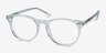 Aura Celeste AcetateEyeglass Frames from EyeBuyDirect, Angle View