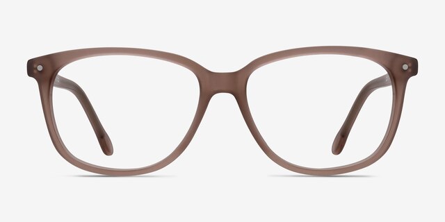 Escape Matte Pink AcetateEyeglass Frames from EyeBuyDirect, Front View