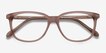 Escape Matte Pink AcetateEyeglass Frames from EyeBuyDirect, Closed View