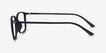 Structure Black PlasticEyeglass Frames from EyeBuyDirect, Side View