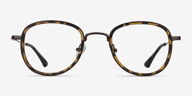 Vagabond Tortoise PlasticEyeglass Frames from EyeBuyDirect, Front View