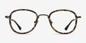 Vagabond Tortoise PlasticEyeglass Frames from EyeBuyDirect, Front View
