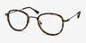 Vagabond Tortoise PlasticEyeglass Frames from EyeBuyDirect, Angle View