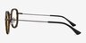Vagabond Tortoise PlasticEyeglass Frames from EyeBuyDirect, Side View