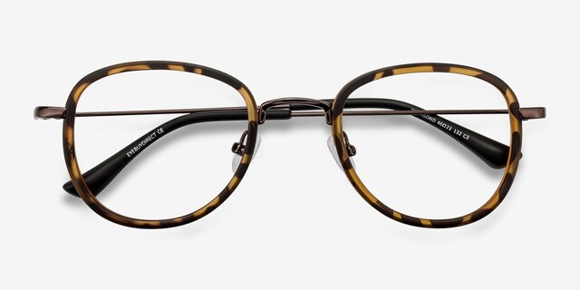 Vagabond Tortoise PlasticEyeglass Frames from EyeBuyDirect, Closed View