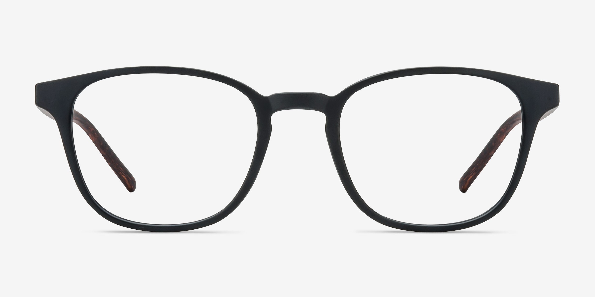 Allegory Square Matte Black Full Rim Eyeglasses | Eyebuydirect