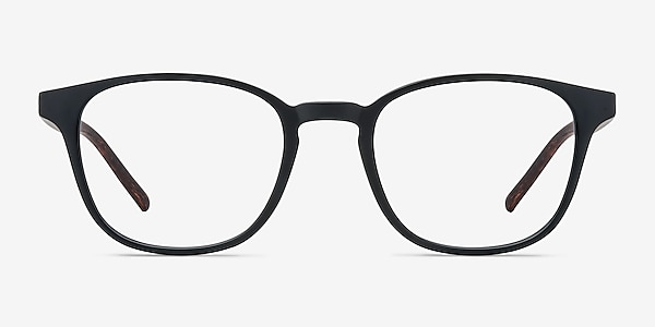 Allegory Matte Black Plastic Eyeglass Frames