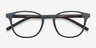 Allegory Dark Green PlasticEyeglass Frames from EyeBuyDirect, Closed View