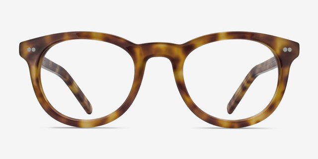 Andromeda Cinnamon Tortoise AcetateEyeglass Frames from EyeBuyDirect, Front View