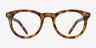 Andromeda Cinnamon Tortoise AcetateEyeglass Frames from EyeBuyDirect, Front View