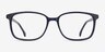 Vale Dark Navy AcetateEyeglass Frames from EyeBuyDirect, Front View