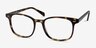Lift Tortoise AcetateEyeglass Frames from EyeBuyDirect, Angle View