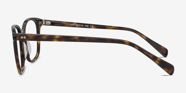 Lift Tortoise AcetateEyeglass Frames from EyeBuyDirect, Side View