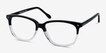 Escape Clear Black AcetateEyeglass Frames from EyeBuyDirect, Angle View