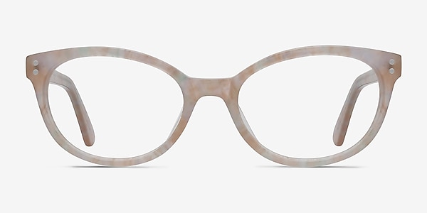 Valentina Pink Floral Acetate Eyeglass Frames