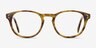 Split Tortoise AcetateEyeglass Frames from EyeBuyDirect, Front View
